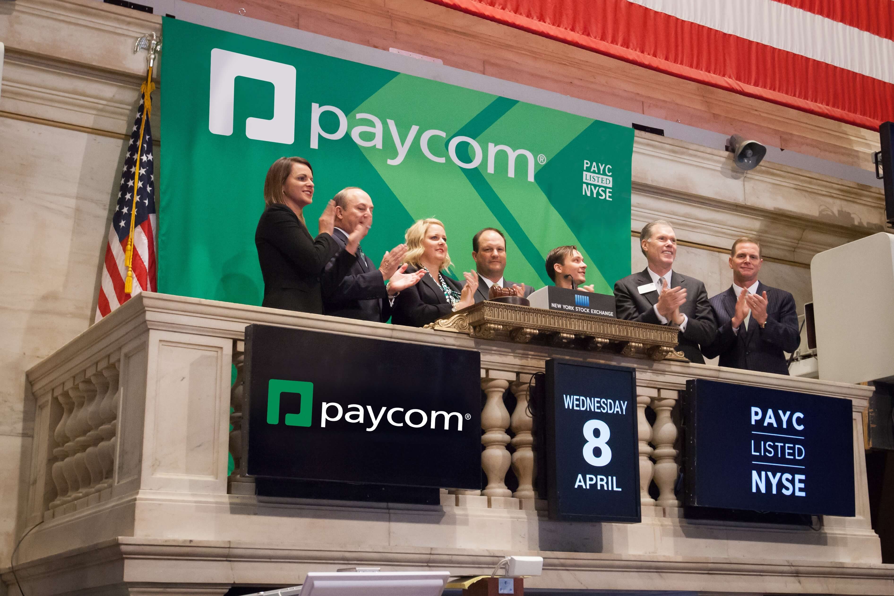 Paycom Going Public, Ringing The Bell at the NYSE